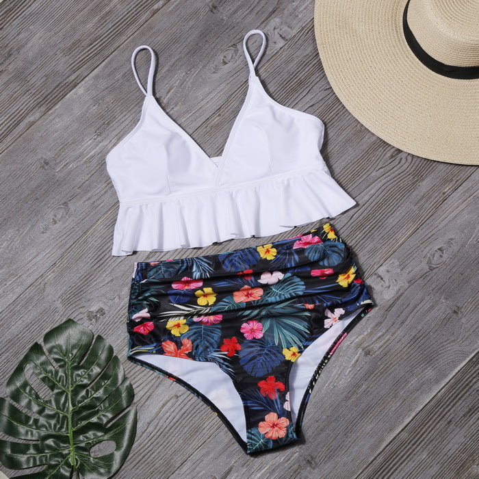 Island Bloom High-Waist Bikini