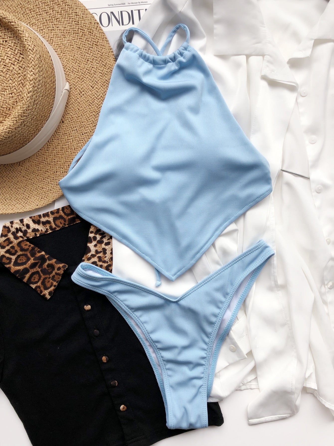 Chic Handkerchief Bikini Set