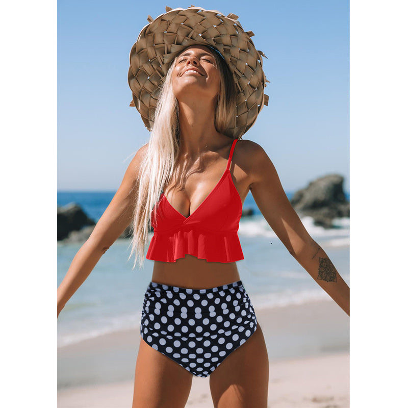 Island Bloom High-Waist Bikini