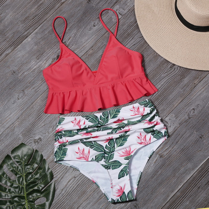 Island Bloom High-Waist Bikini
