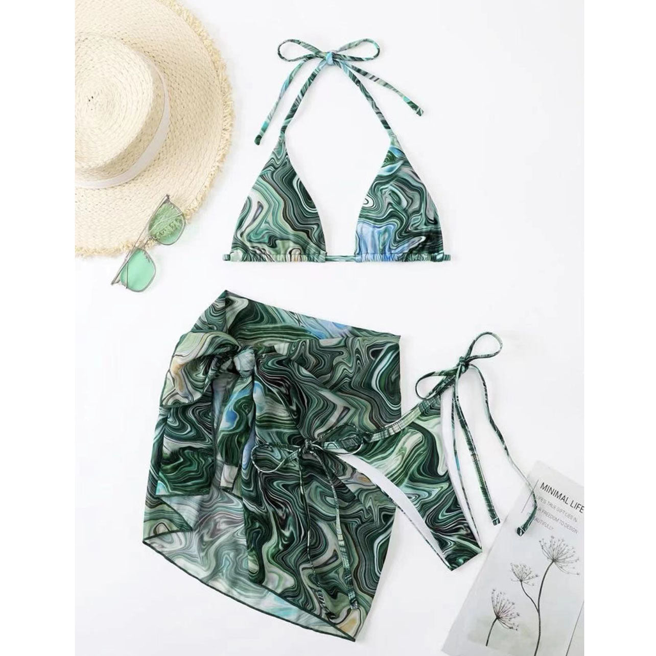 Serene Tides Bikini Set
