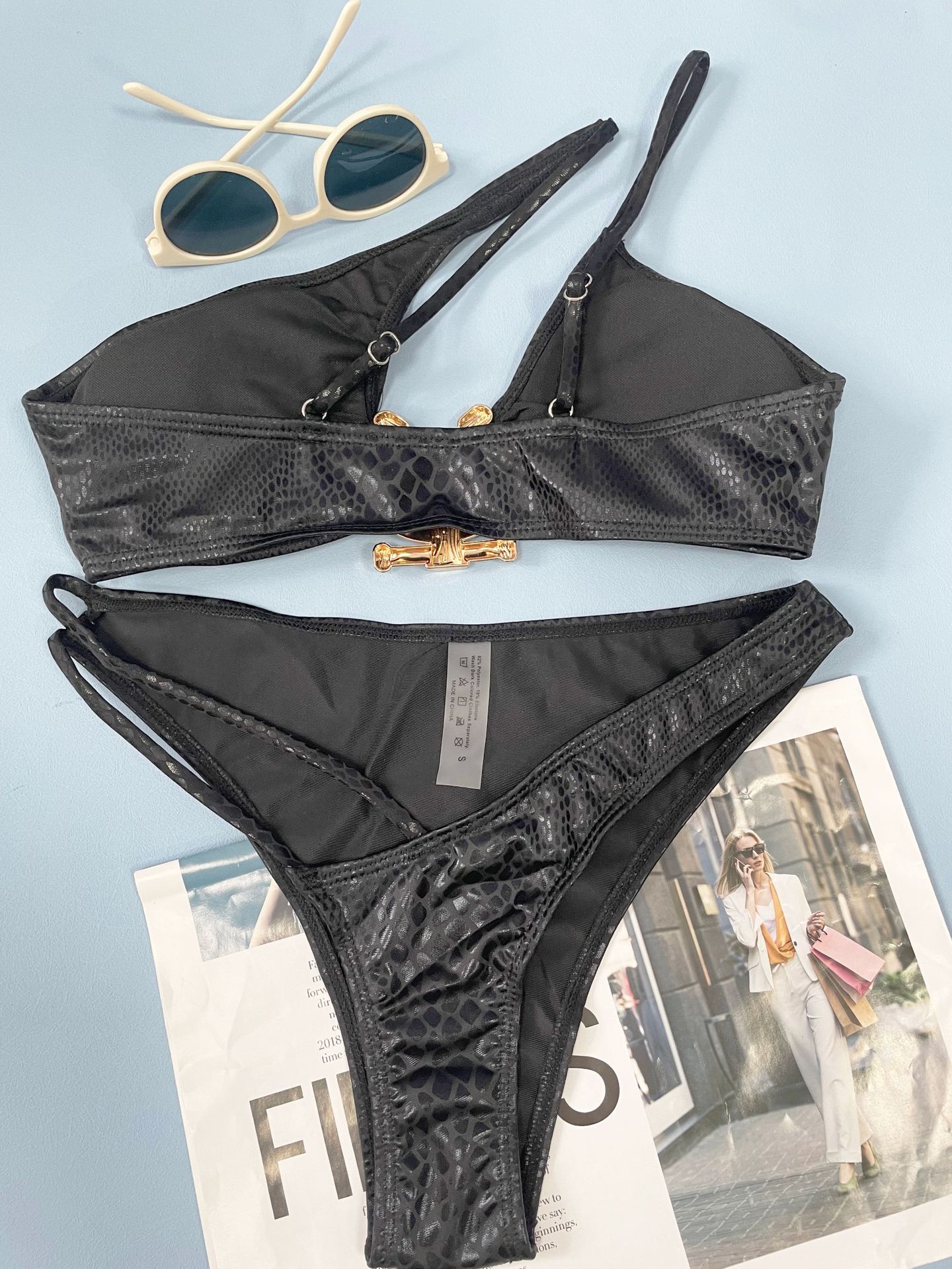 Sculpted Cut-Out Bikini Set