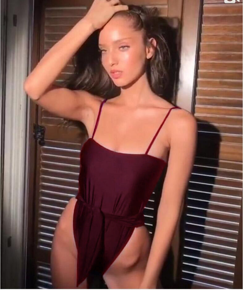 Midnight Mirage Cutout One-Piece